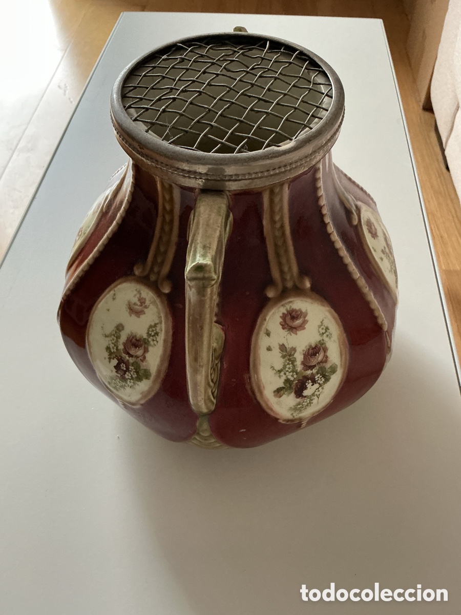 Antig&uuml;edades: JARR&Oacute;N ANTIGUO DE MAY&Oacute;LICA - Foto 3