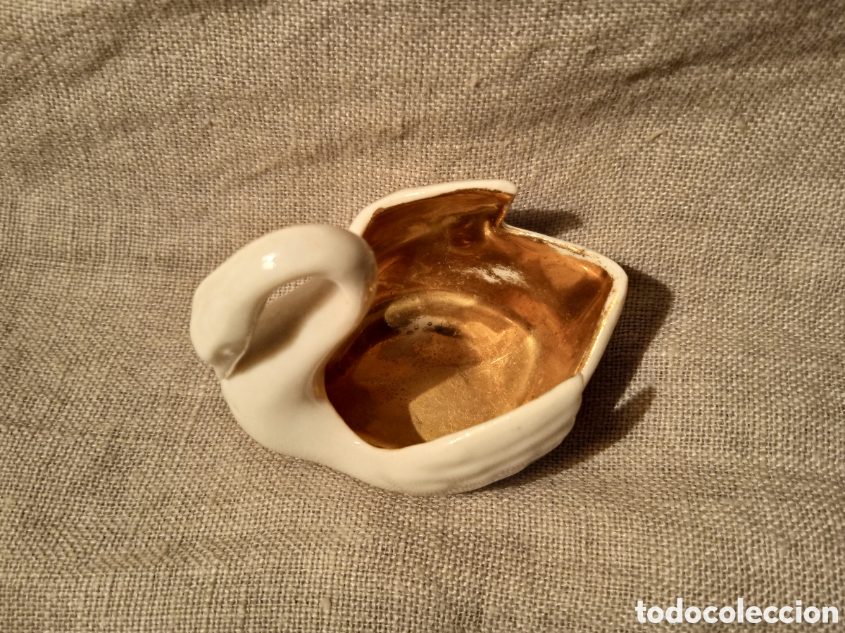 Antig&uuml;edades: Cisne antiguo &ndash; Miniatura Hispania (Manises) - Foto 4