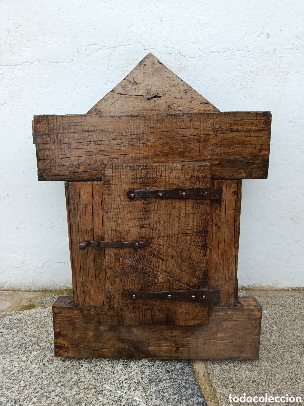 Antig&uuml;edades: Reja de madera y forja - Foto 3