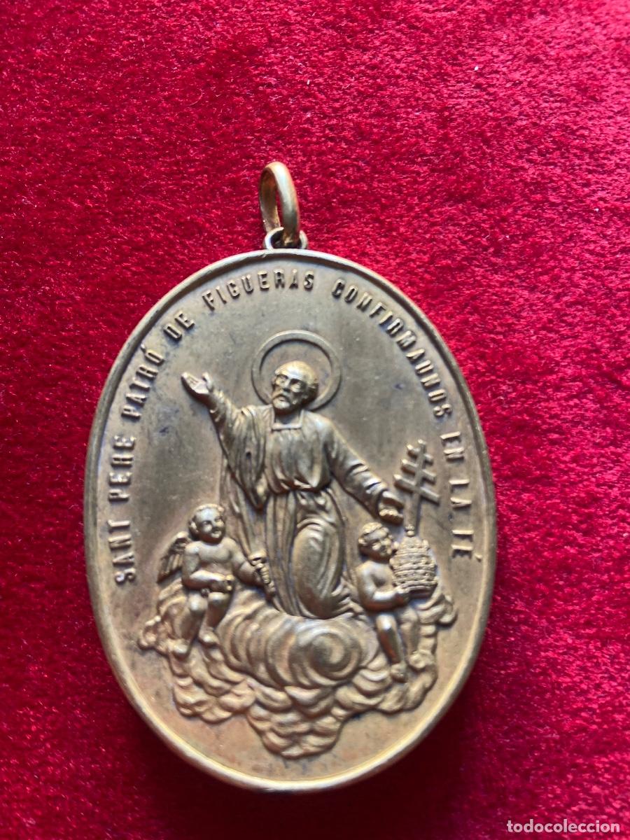 Antig&uuml;edades: Medalla Religiosa Figueras - Foto 4