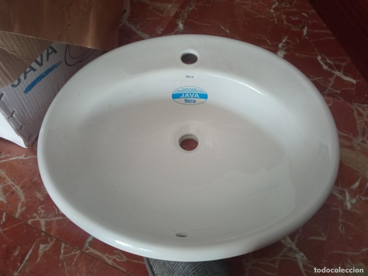 Antig&uuml;edades: Lavabo JAVA blanco Roca - Foto 1