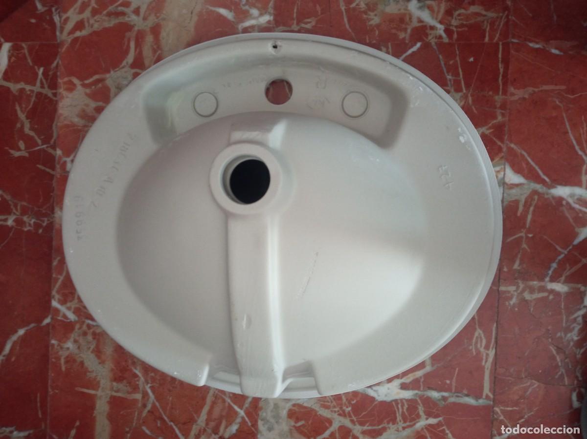 Antig&uuml;edades: Lavabo JAVA blanco Roca - Foto 3