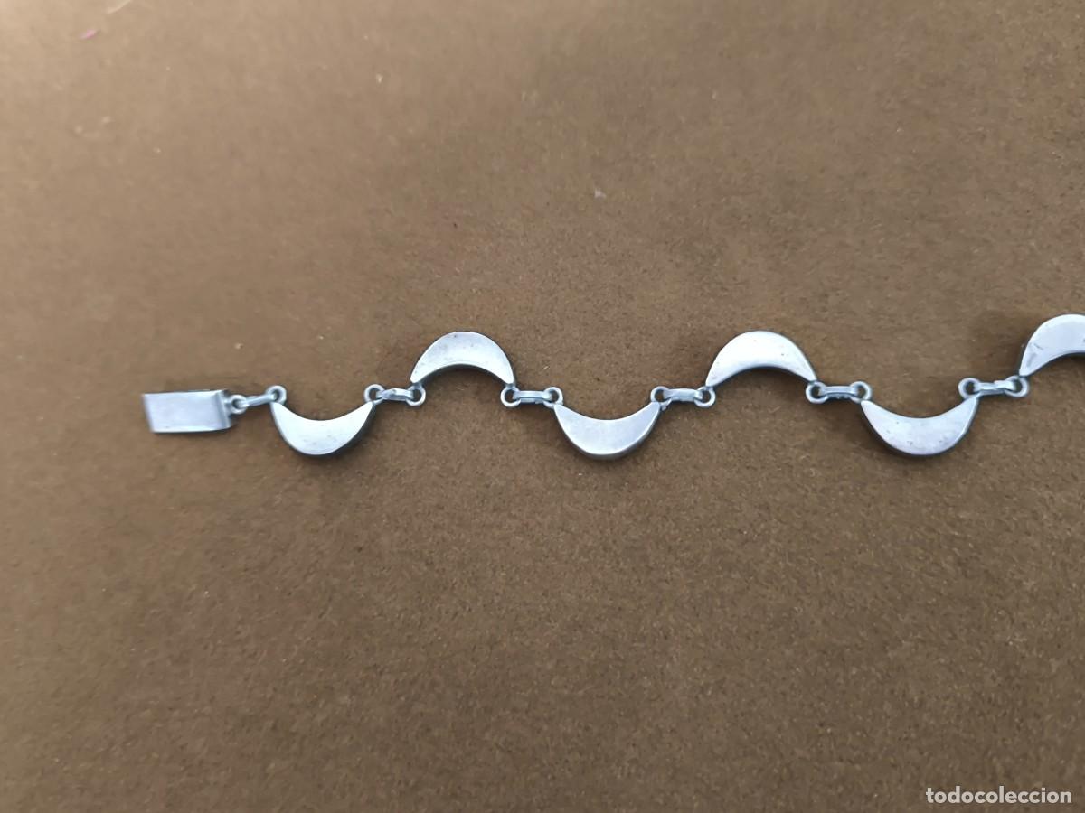 Antig&uuml;edades: PULSERA REALIZADA EN PLATA Y LAPISLAZULI - Foto 8