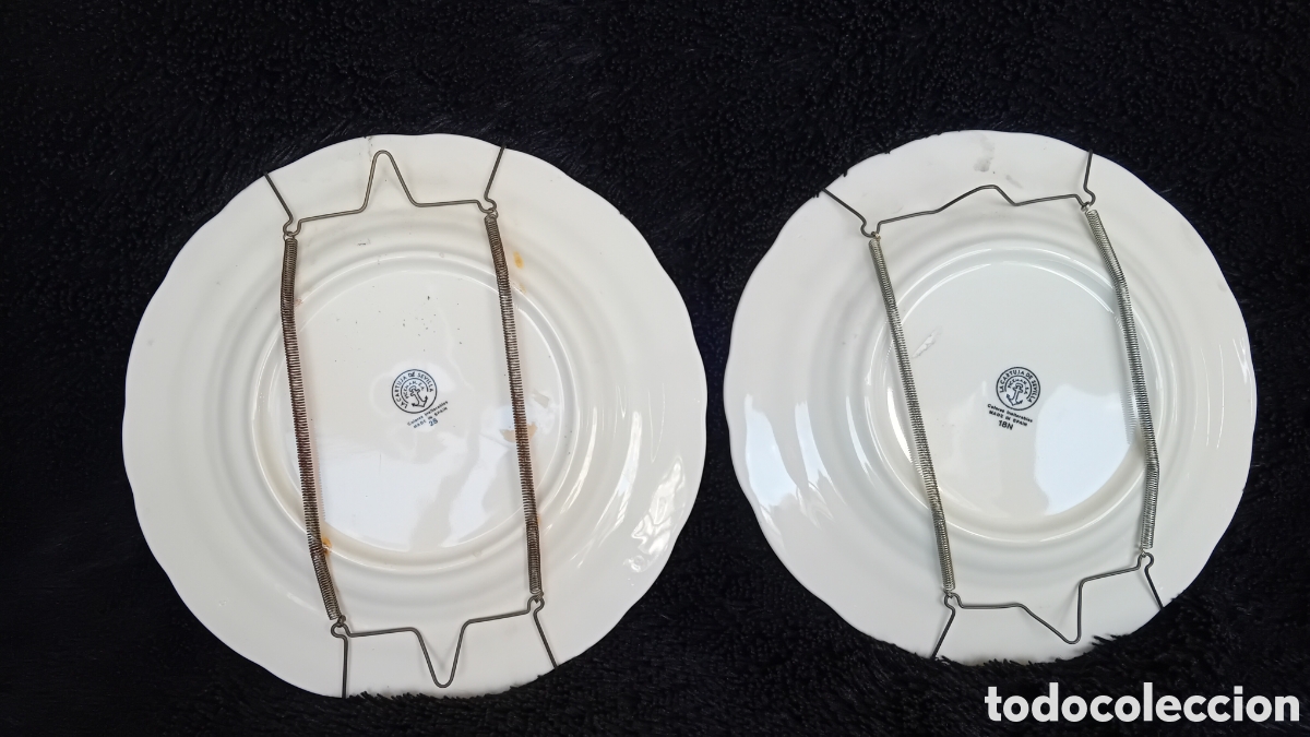 Antig&uuml;edades: 2 Platos PICKMAN La Cartuja - Foto 11