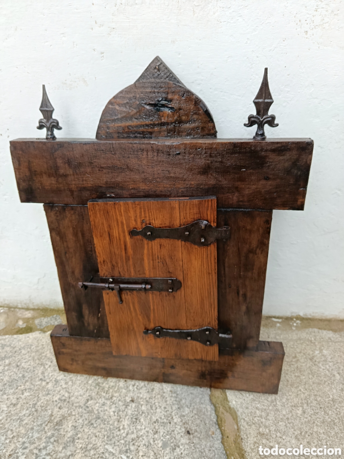Antig&uuml;edades: Reja de madera y forja - Foto 4