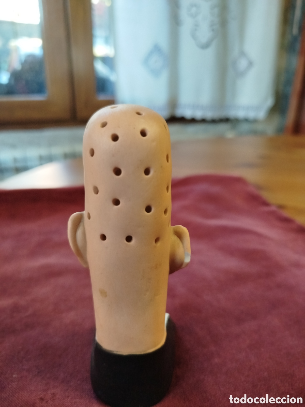 Antig&uuml;edades: Figura de biscuit palillero - Foto 3