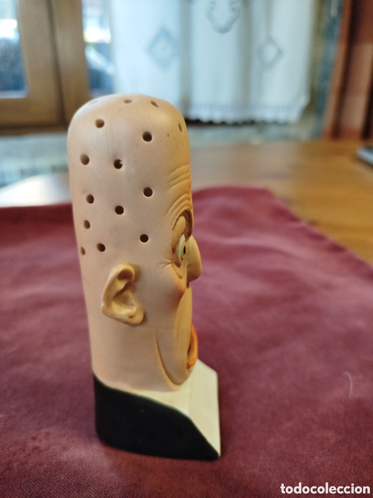 Antig&uuml;edades: Figura de biscuit palillero - Foto 4