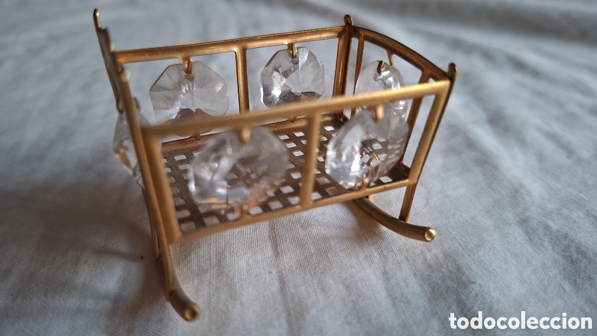 Antig&uuml;edades: Cuna Cristal tallado - Foto 5