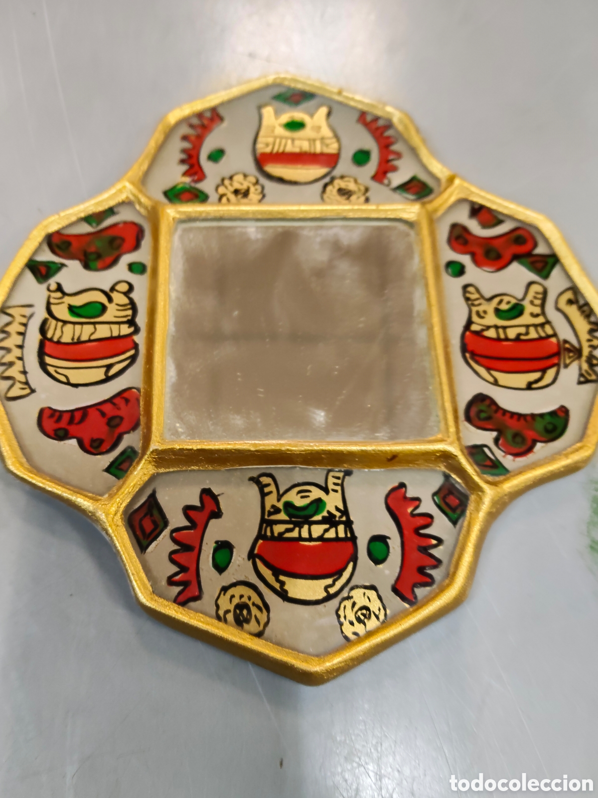 Antig&uuml;edades: Peque&ntilde;o espejo oriental - Foto 1