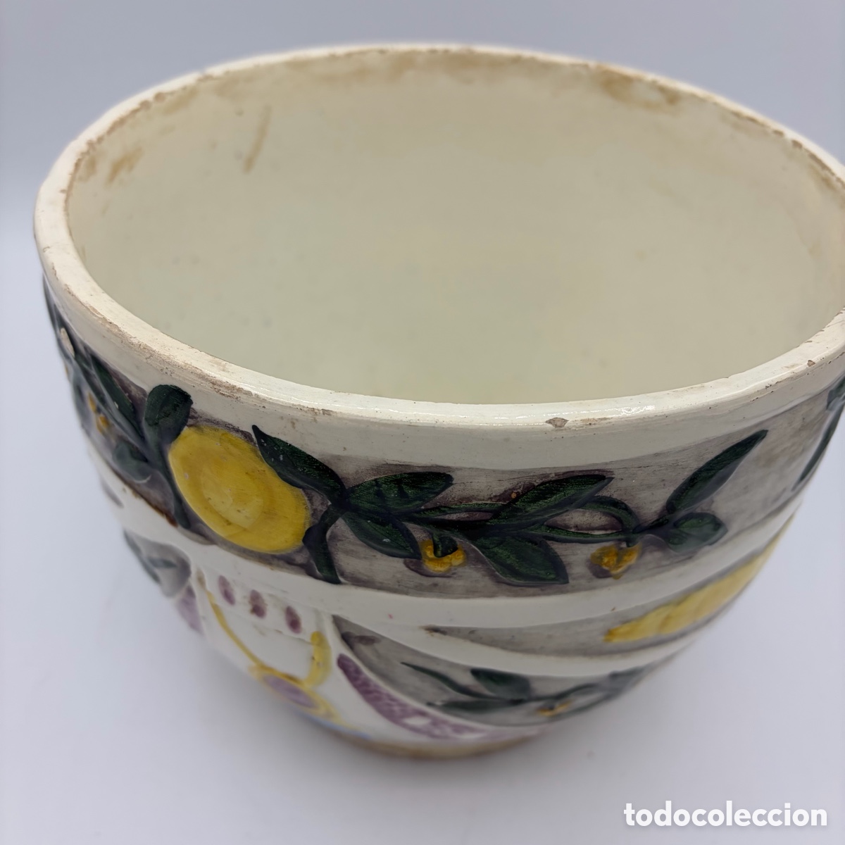 Antig&uuml;edades: Macetero de cer&aacute;mica - Foto 2