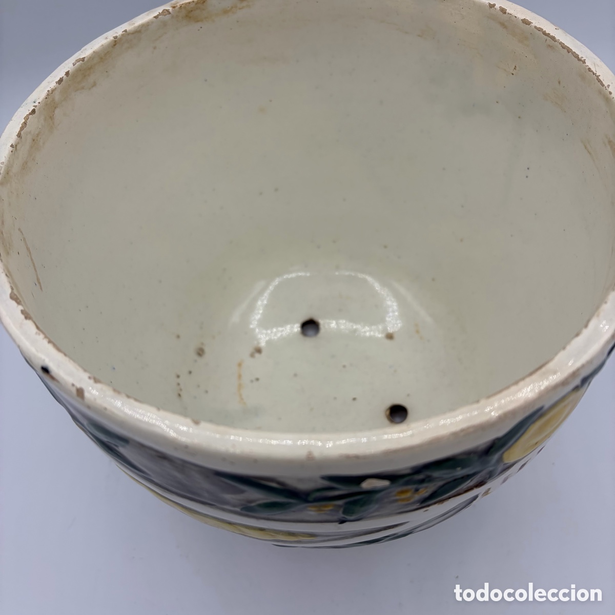 Antig&uuml;edades: Macetero de cer&aacute;mica - Foto 3