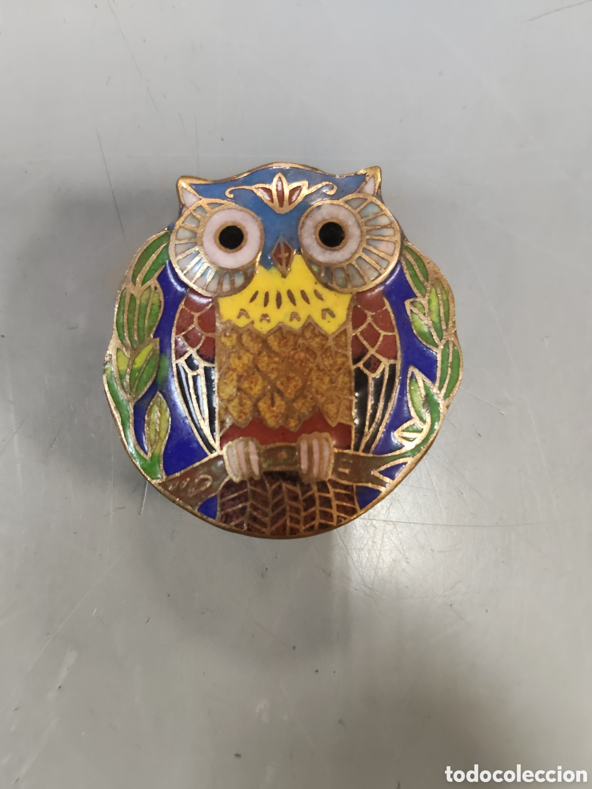 Pastillero buho esmalte