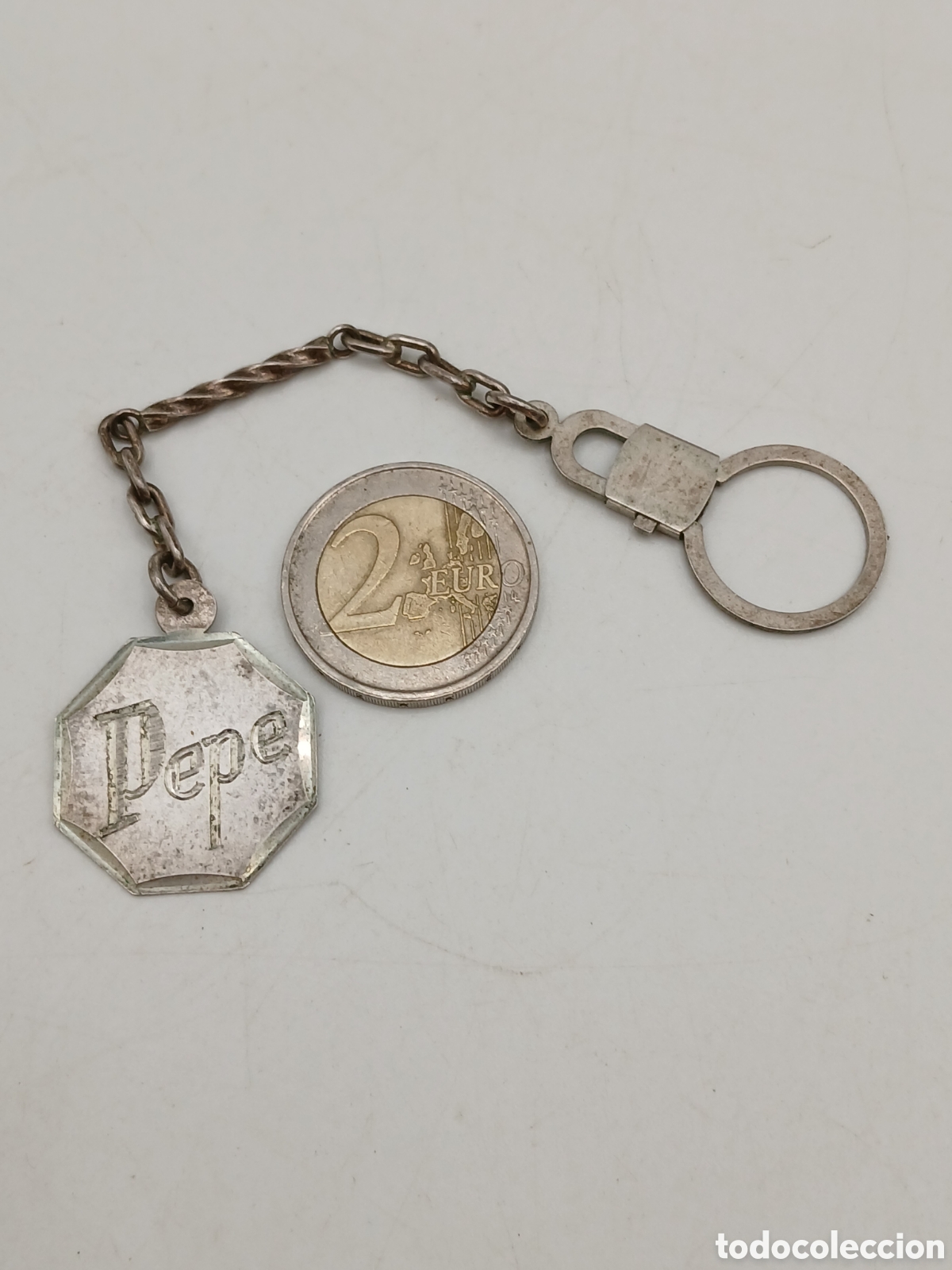 Antig&uuml;edades: Llavero plata 900mls - Foto 3