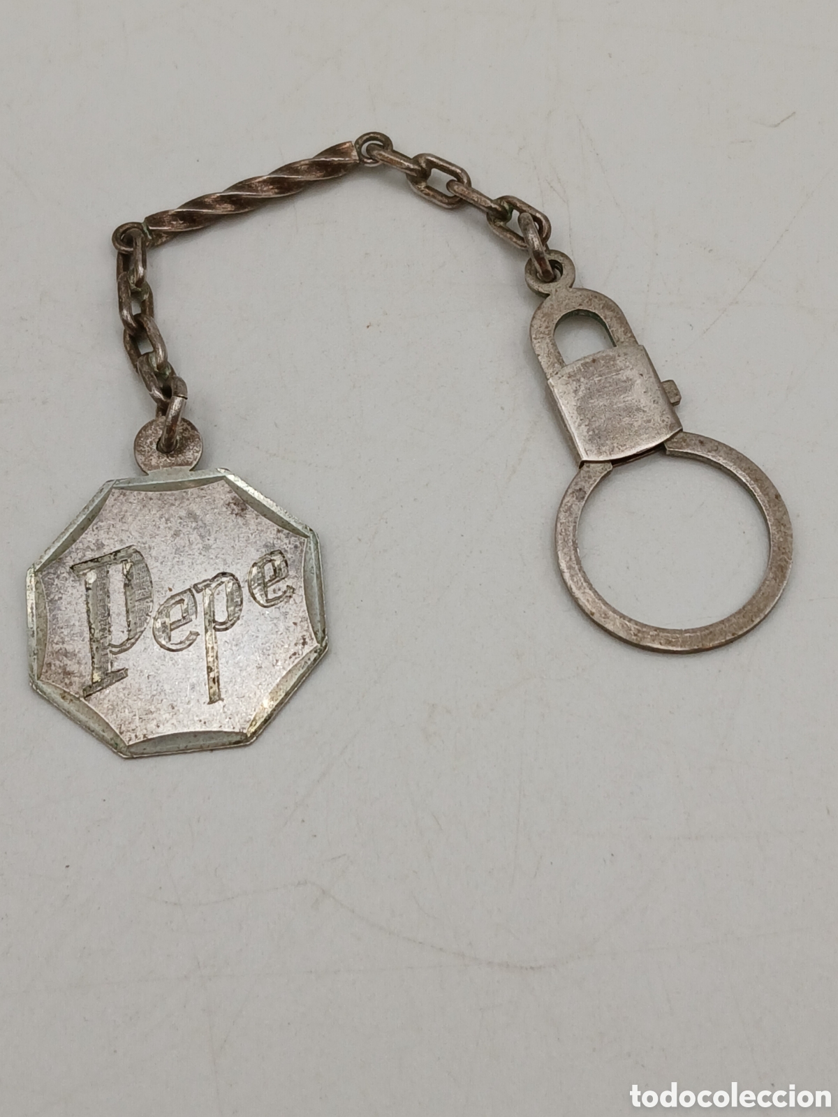 Antig&uuml;edades: Llavero plata 900mls - Foto 1