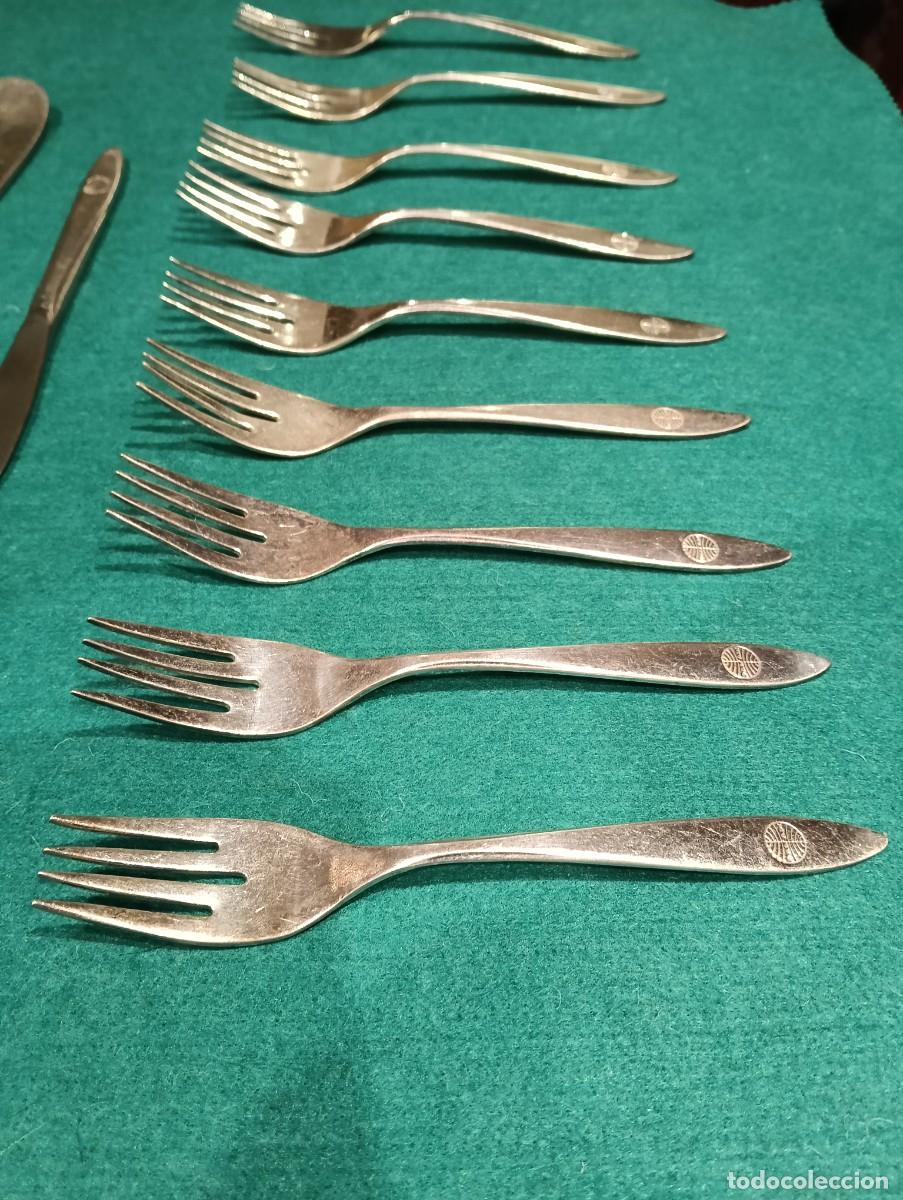 Antig&uuml;edades: Cubiertos aerol&iacute;nea PANAM antiguos - Foto 3