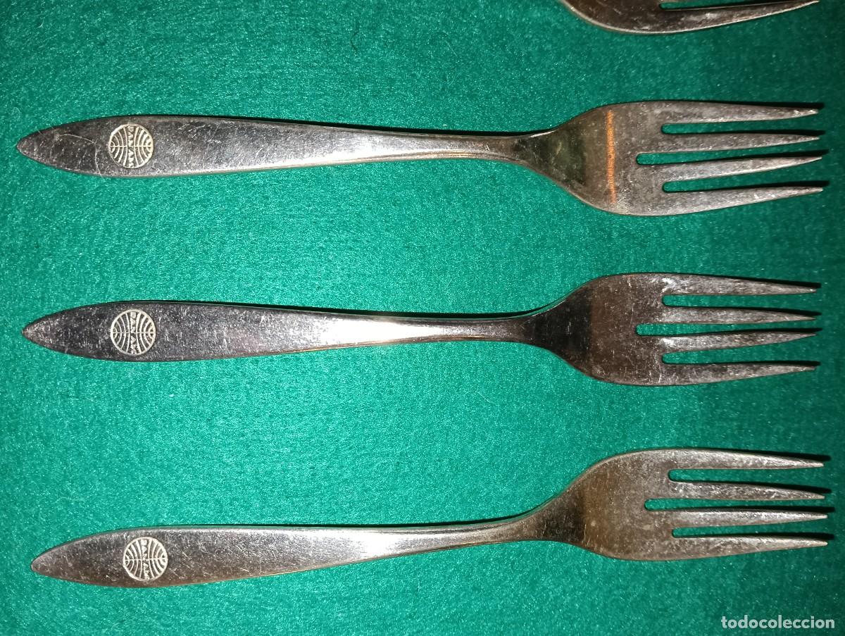 Antig&uuml;edades: Cubiertos aerol&iacute;nea PANAM antiguos - Foto 7