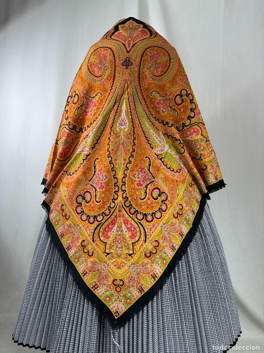 Antig&uuml;edades: Pa&ntilde;uelo estampado de 160 cm - Foto 2