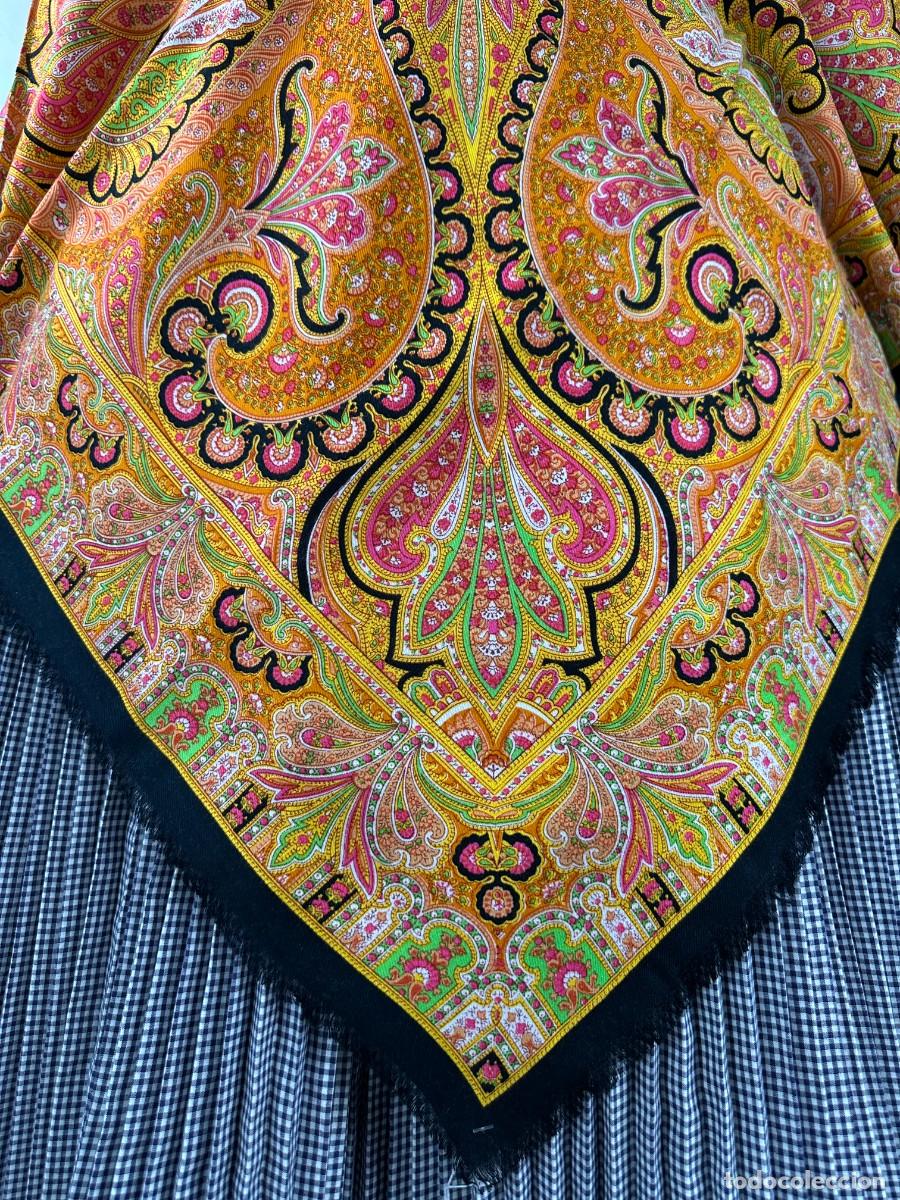Antig&uuml;edades: Pa&ntilde;uelo estampado de 160 cm - Foto 3