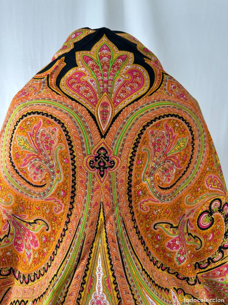 Antig&uuml;edades: Pa&ntilde;uelo estampado de 160 cm - Foto 5