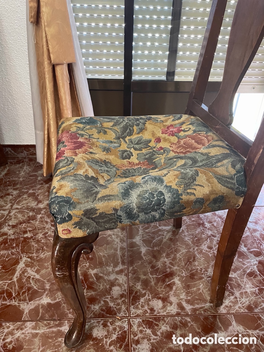 Antig&uuml;edades: Sillas antiguas de madera - Foto 1