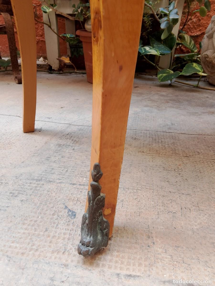 Antig&uuml;edades: mesa de sala-auxiliar-comodita- - Foto 4