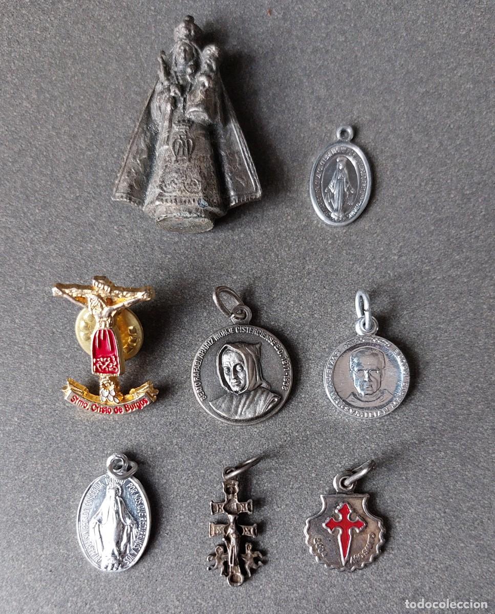 Antig&uuml;edades: Ocho miniaturas religiosas - Foto 1