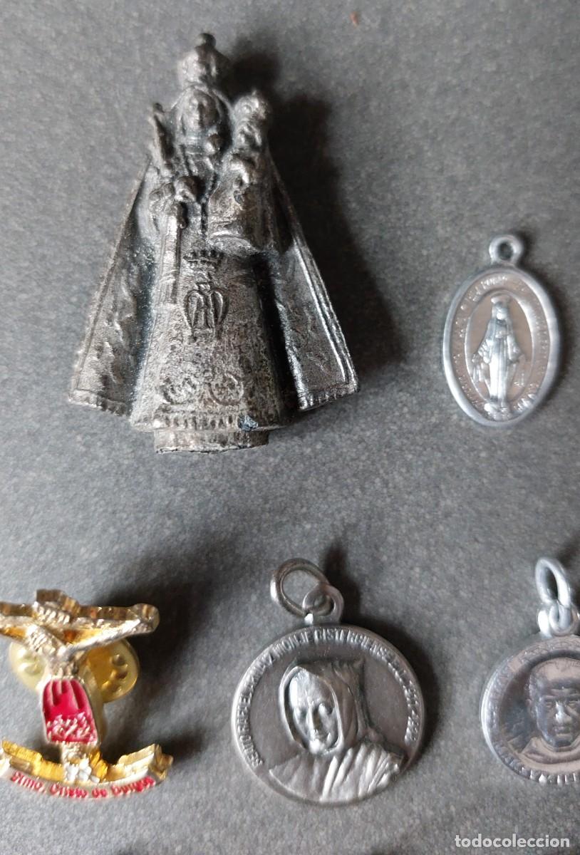 Antig&uuml;edades: Ocho miniaturas religiosas - Foto 2