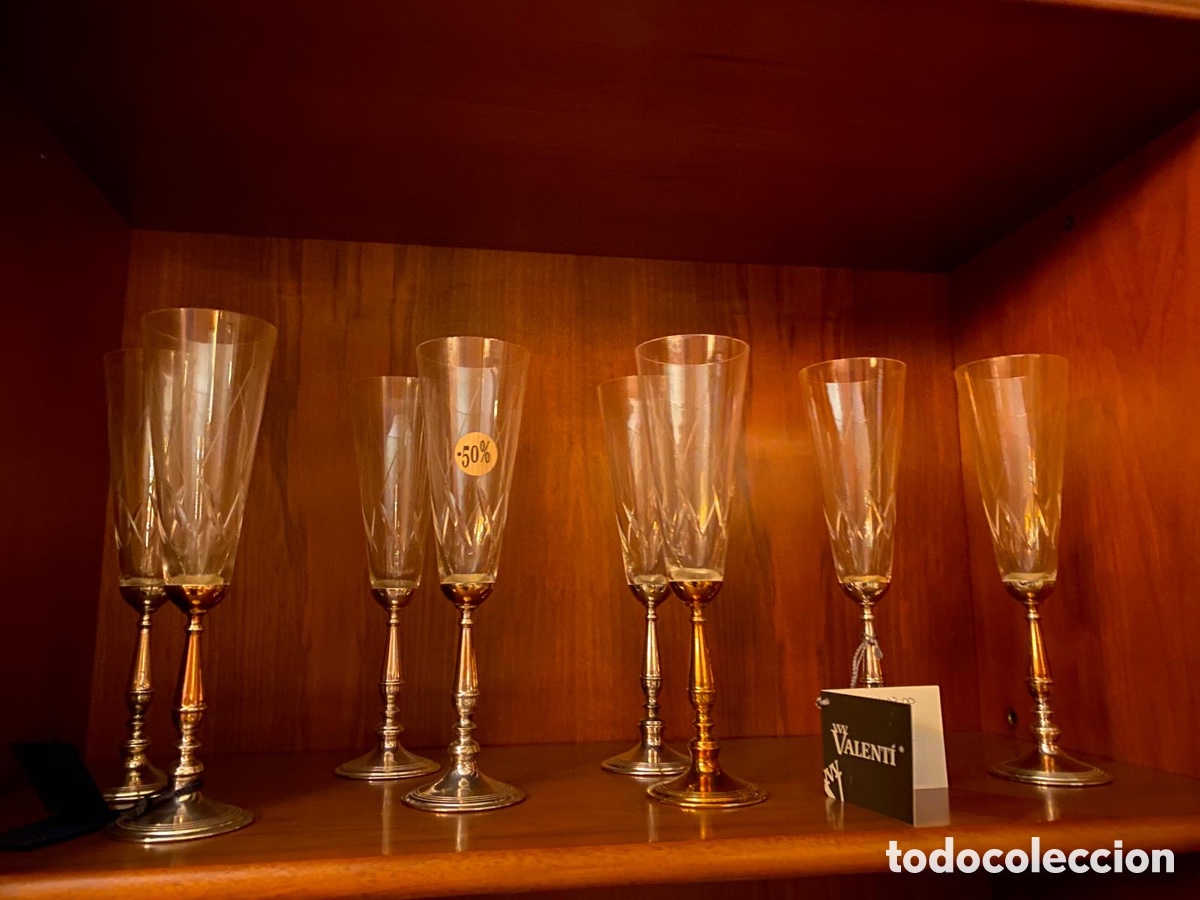 Antiguidades: Copa Fara&oacute;n de Cava en Cristal &ndash; Elegancia Cl&aacute;sica