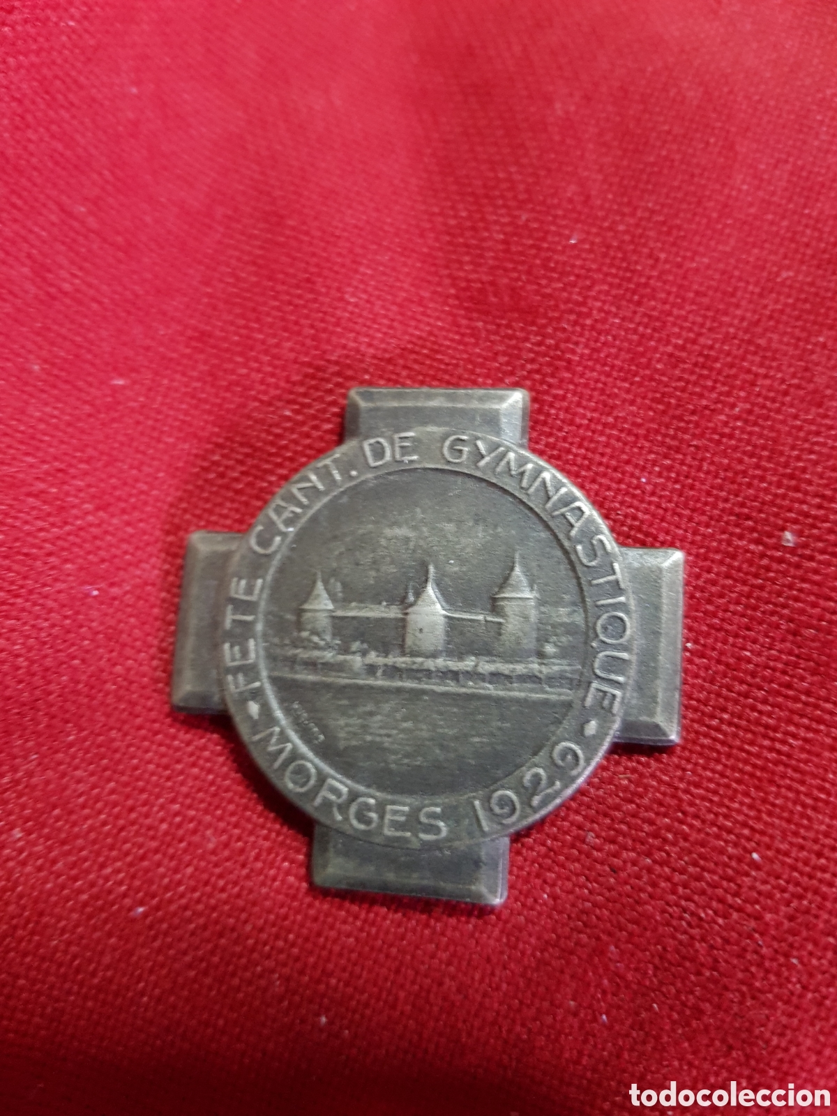 Oggetti Antichi: ANTIGUA MEDALLA A&Ntilde;O 1929 MORGES FETE
