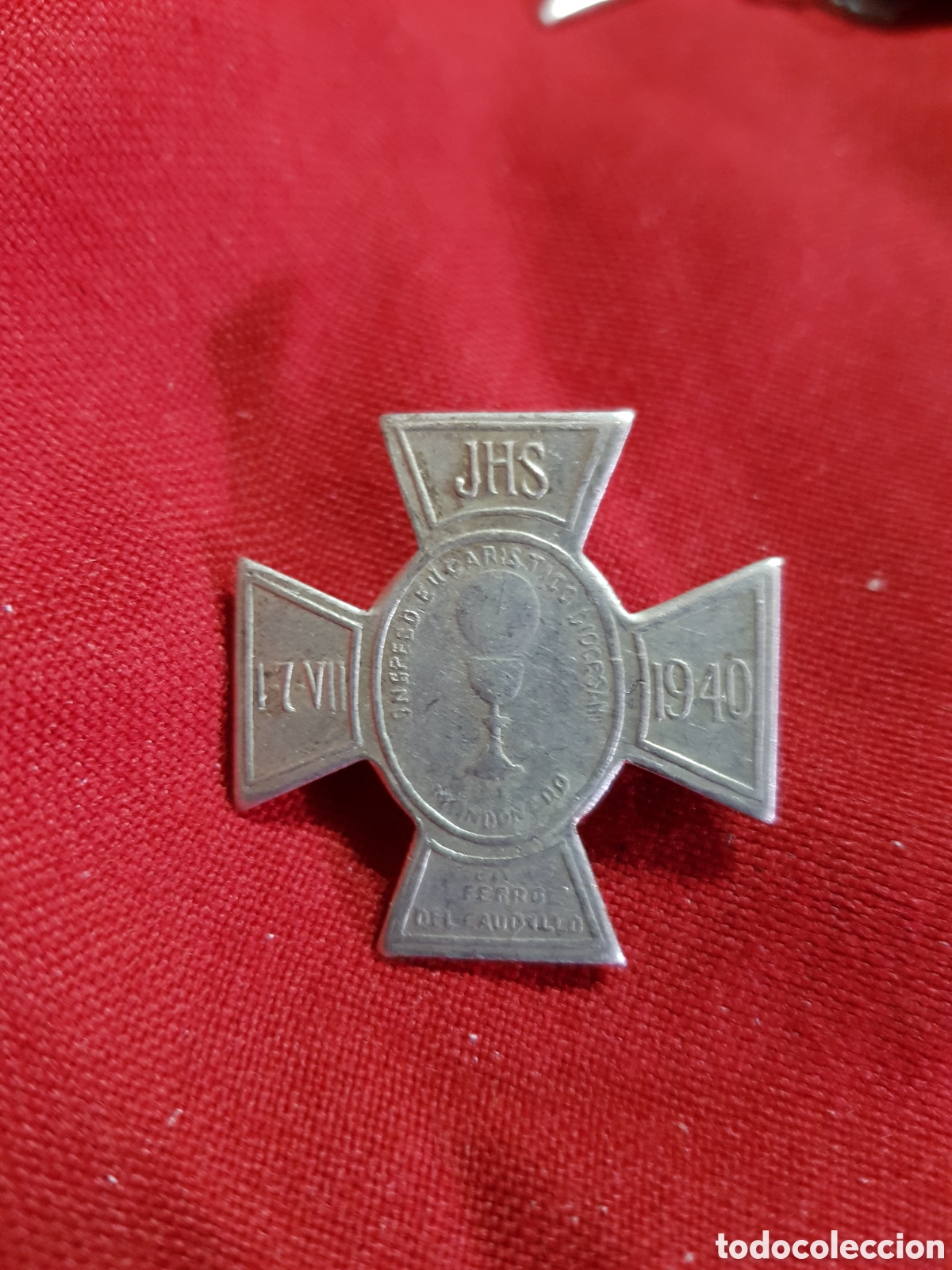 Oggetti Antichi: ANTIGUA MEDALLA RELIGIOSA 1940