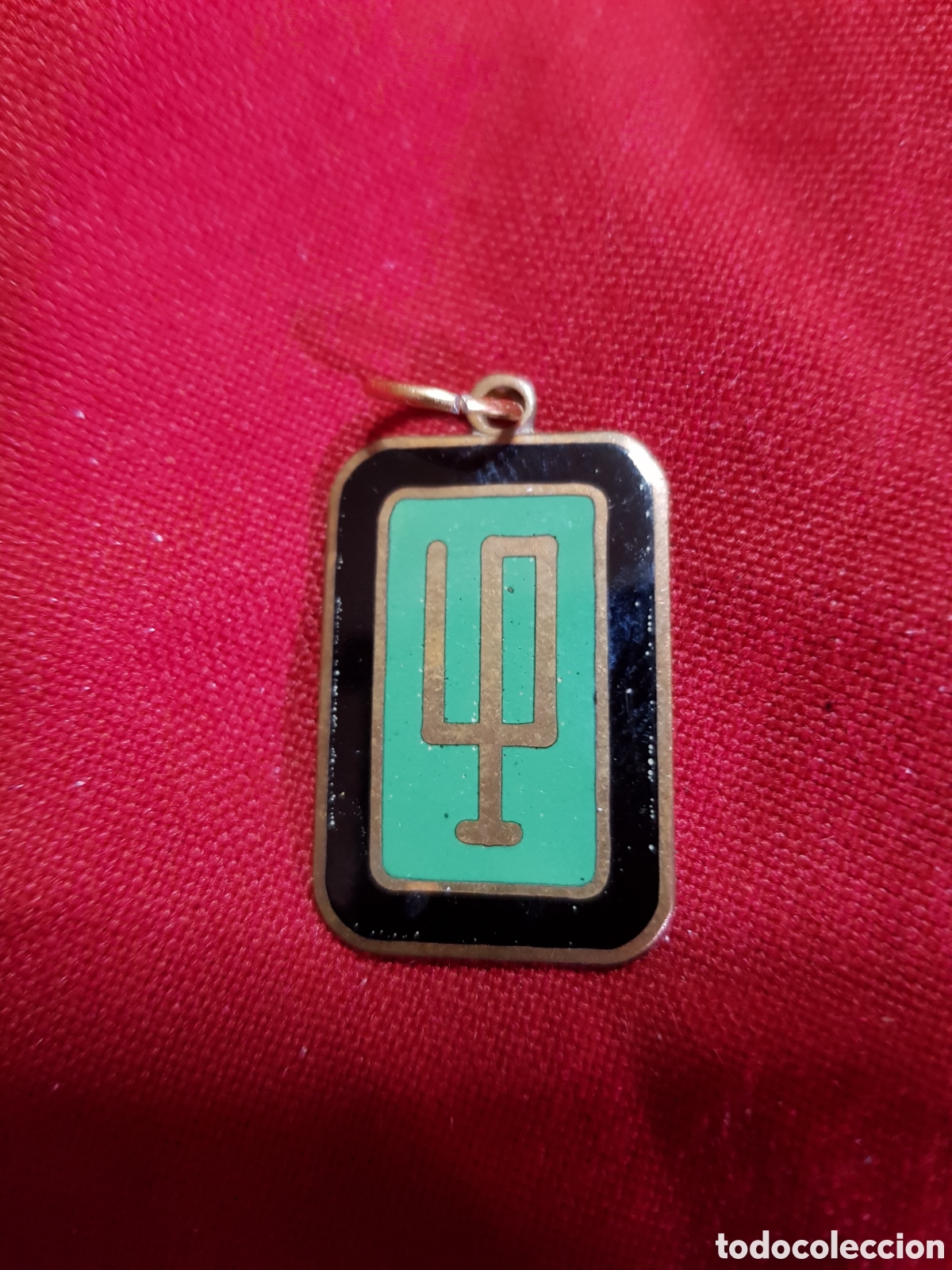 Antiguidades: ANTIGUA MEDALLA RELIGIOSA ESMALTADA