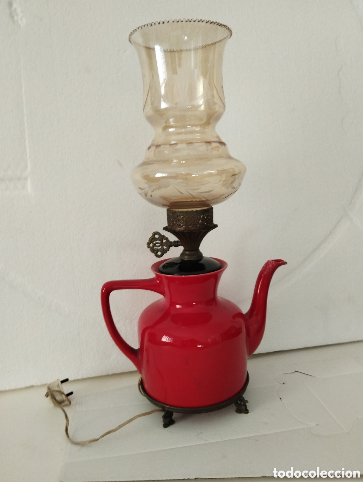 Antig&uuml;edades: LAMPARA DISE&Ntilde;O MESARRI - Foto 2