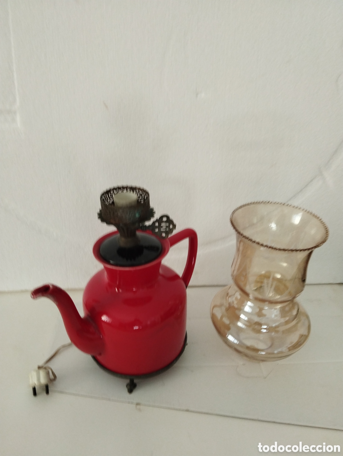 Antig&uuml;edades: LAMPARA DISE&Ntilde;O MESARRI - Foto 3