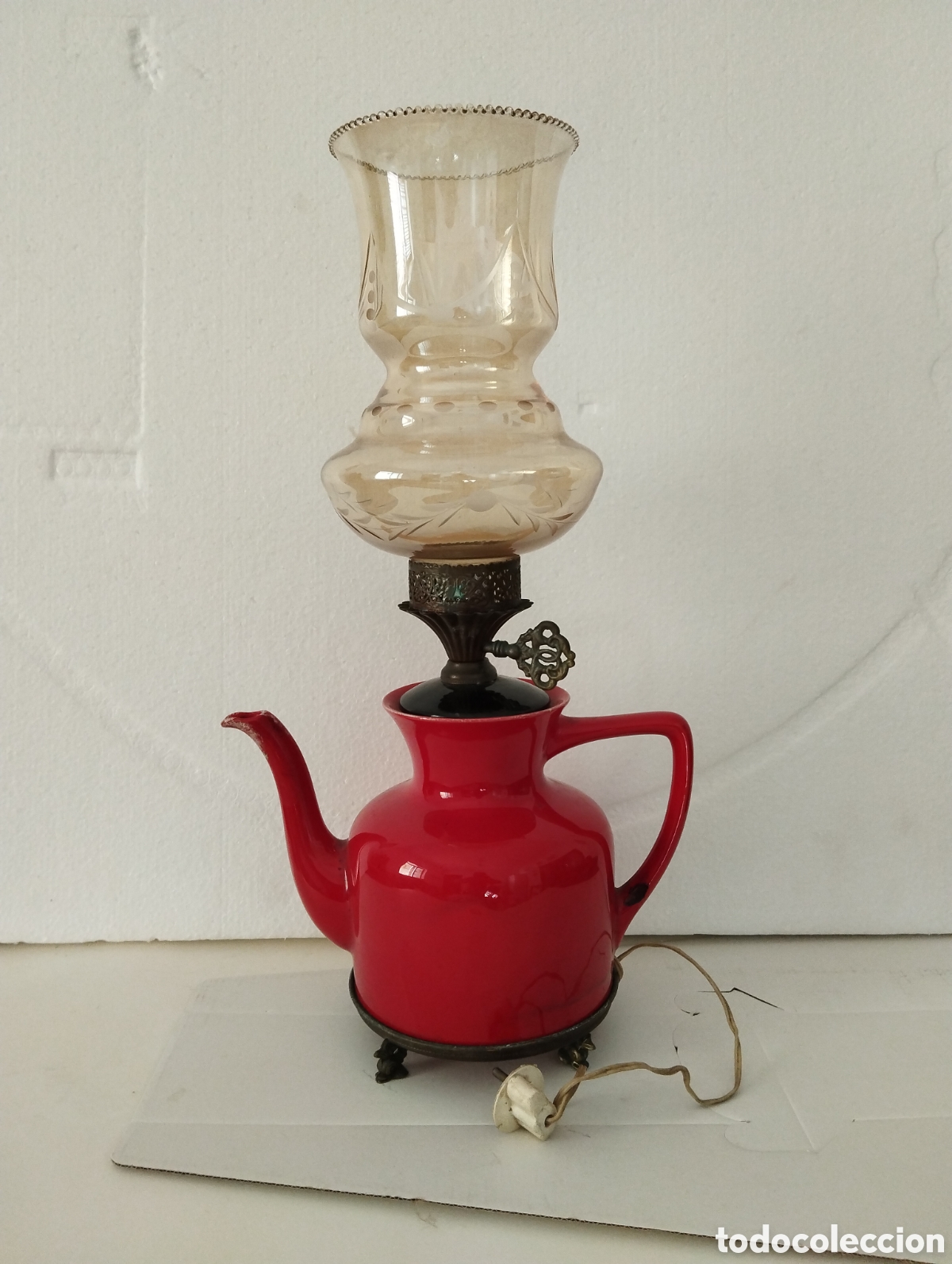 Antig&uuml;edades: LAMPARA DISE&Ntilde;O MESARRI - Foto 1