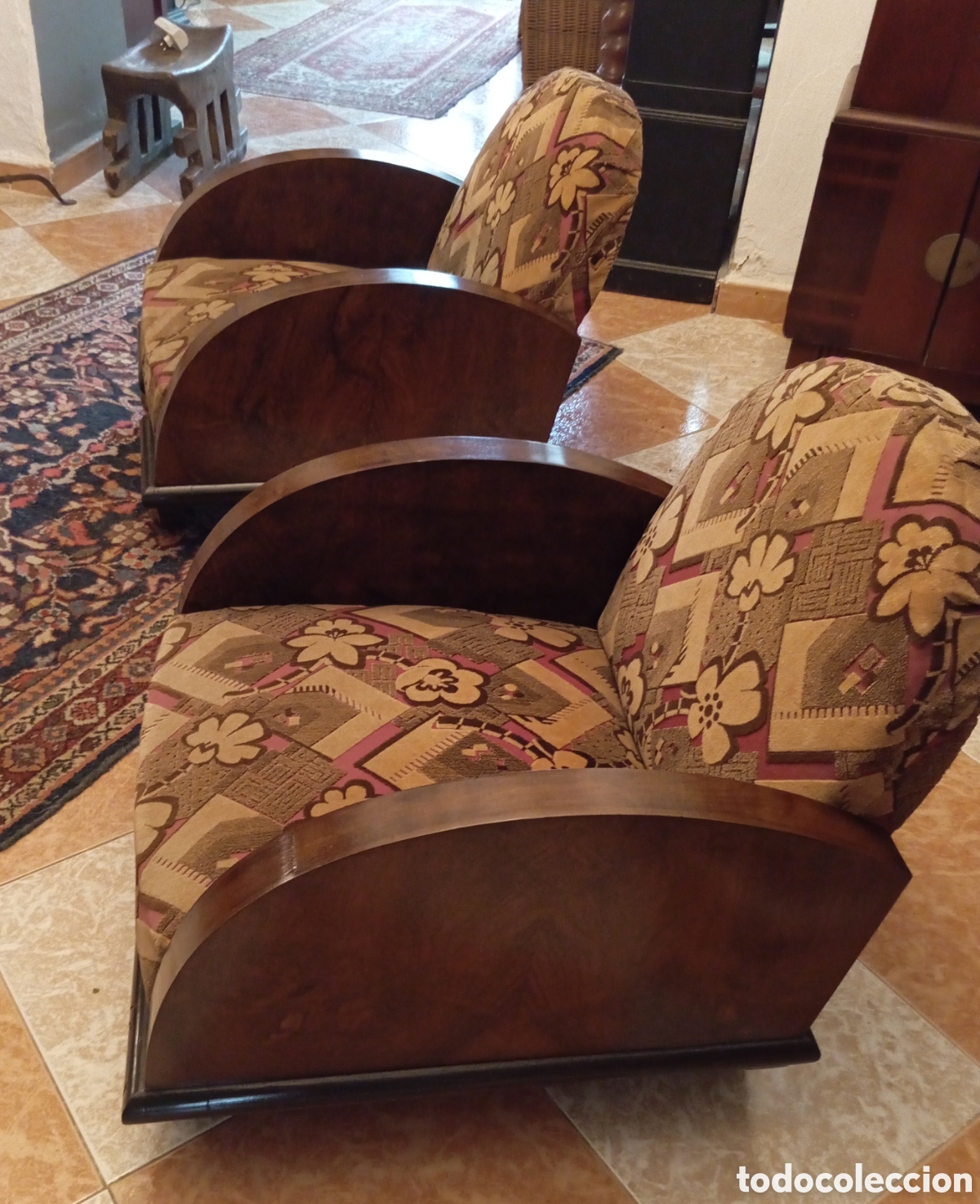 Antig&uuml;edades: Pareja de sillones art deco - Foto 3
