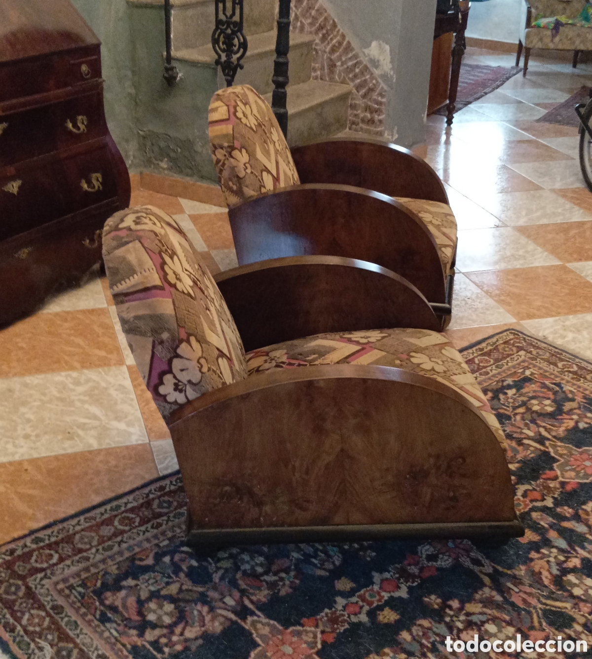Antig&uuml;edades: Pareja de sillones art deco - Foto 1
