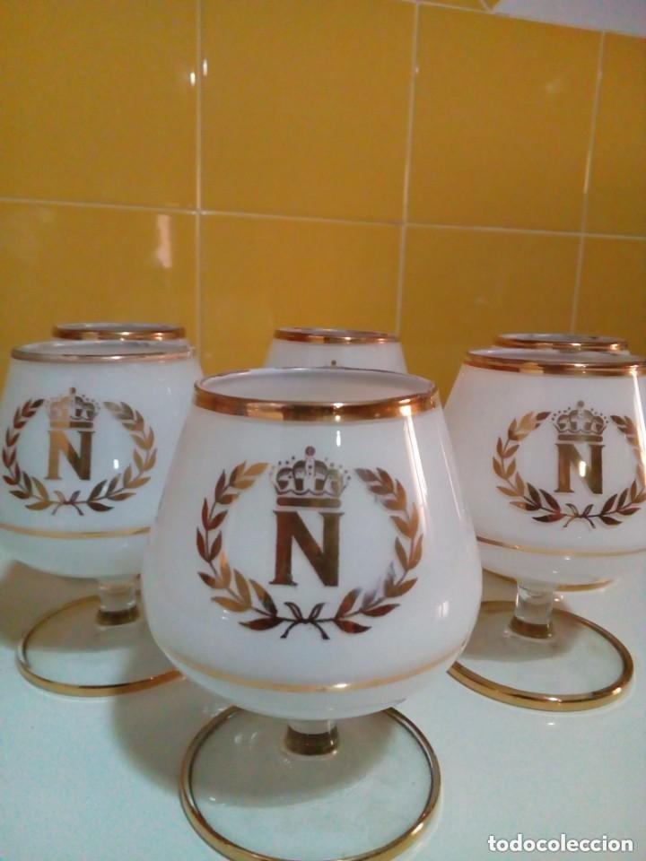 Antig&uuml;edades: juego de seis copas Napoleon - Foto 2