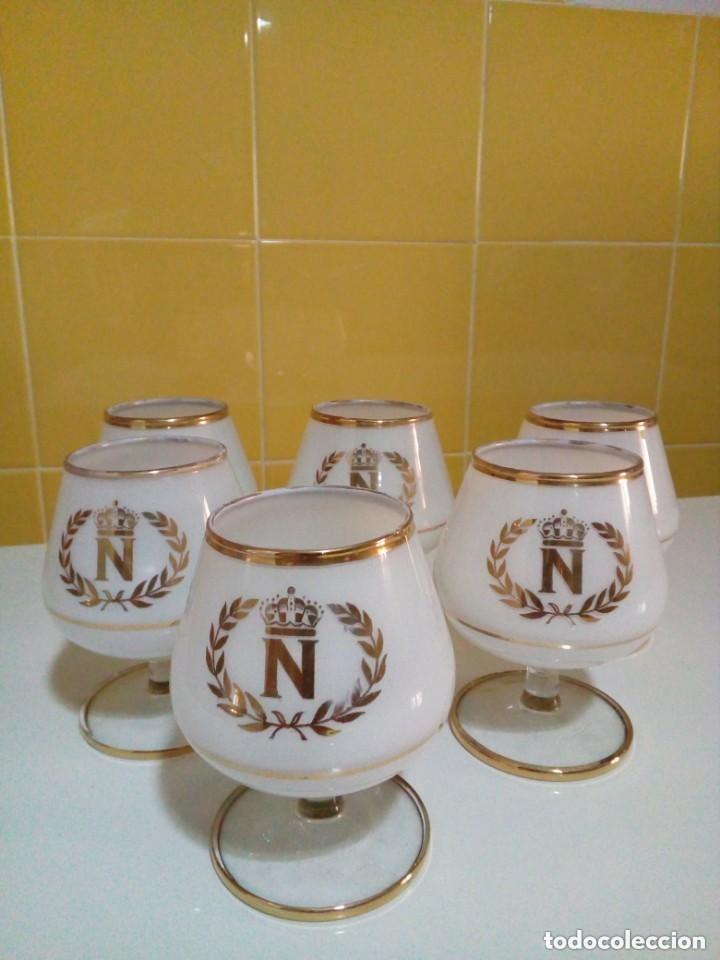 Antig&uuml;edades: juego de seis copas Napoleon - Foto 3