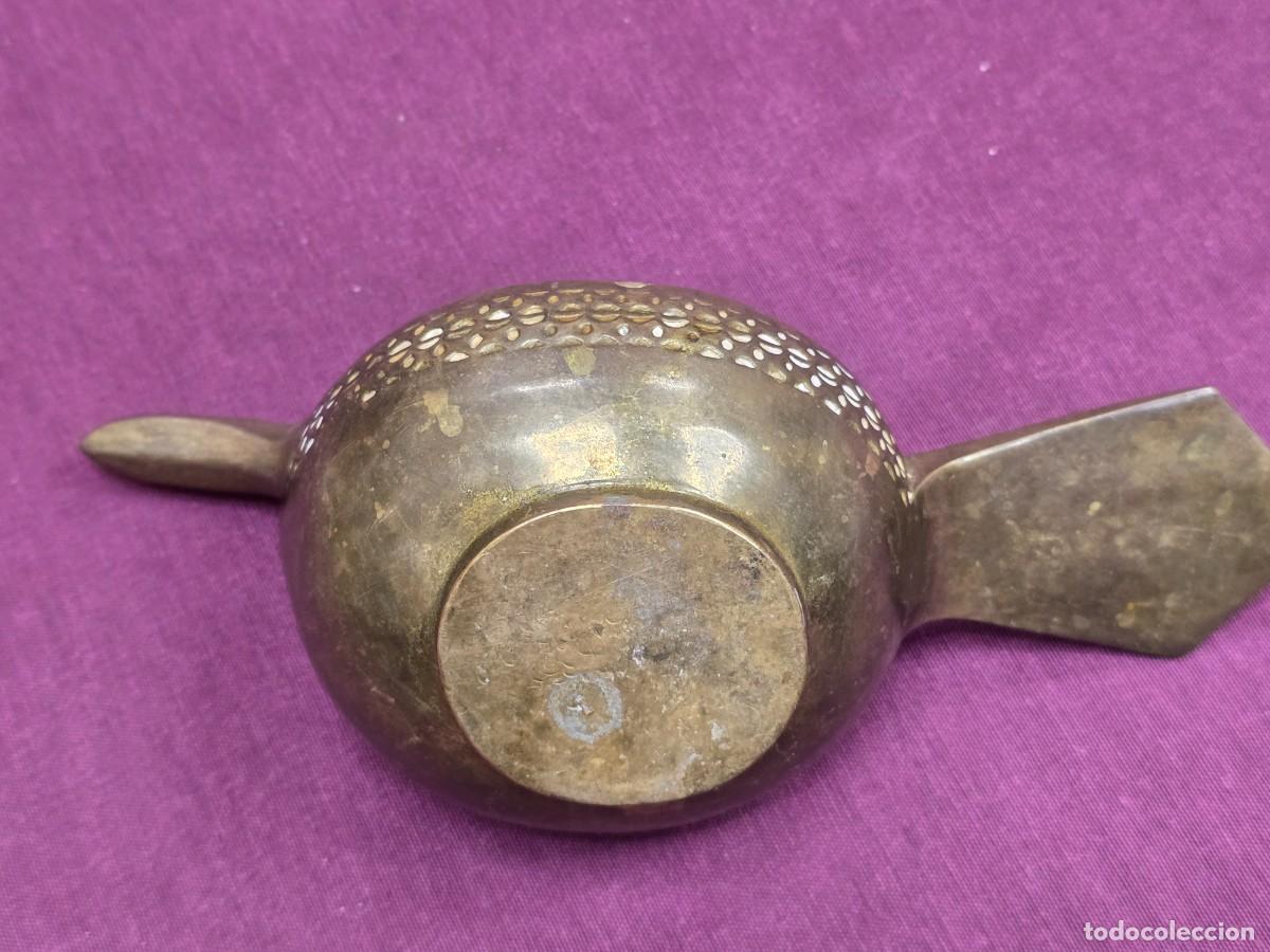 Antig&uuml;edades: CUENCO DE BRONCE EN FORMA DE PATO - Foto 5