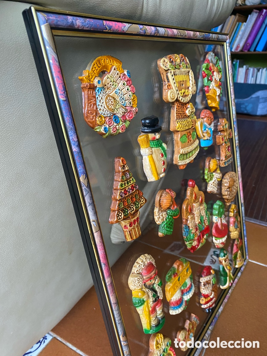 Antig&uuml;edades: Cuadro figuritas cer&aacute;mica Loewe - Foto 6