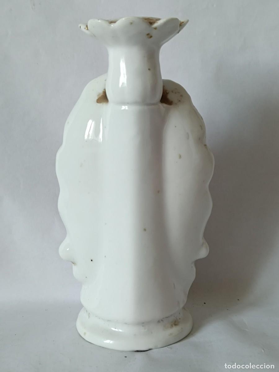 Antig&uuml;edades: Candelabro antiguo de porcelana - Foto 6