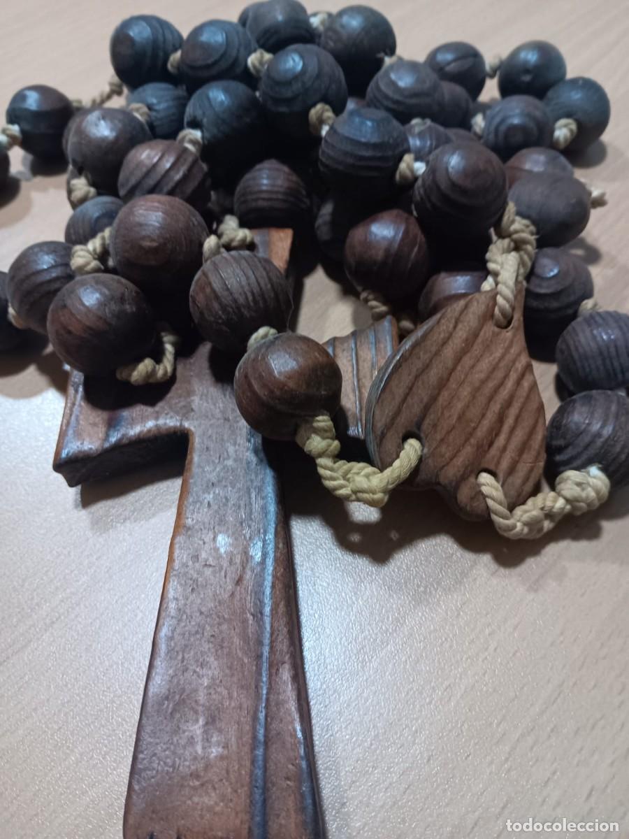 Antig&uuml;edades: Cruz de rezo con bolas - Foto 1