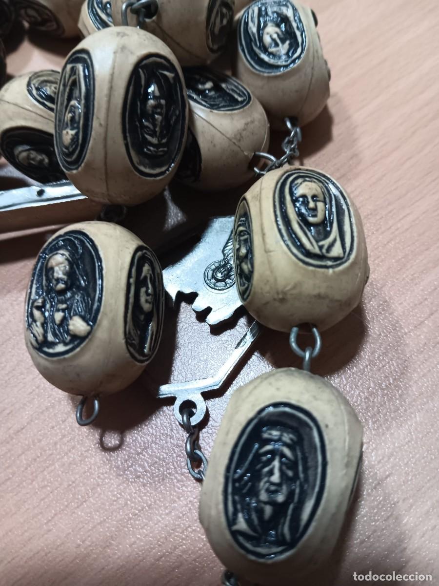 Antig&uuml;edades: Cruz de rezo con metal - Foto 4