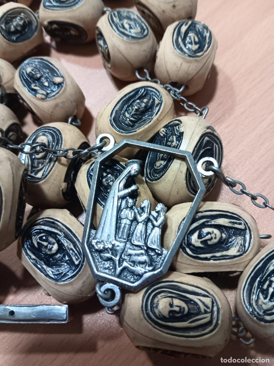 Antig&uuml;edades: Cruz de rezo con metal - Foto 1