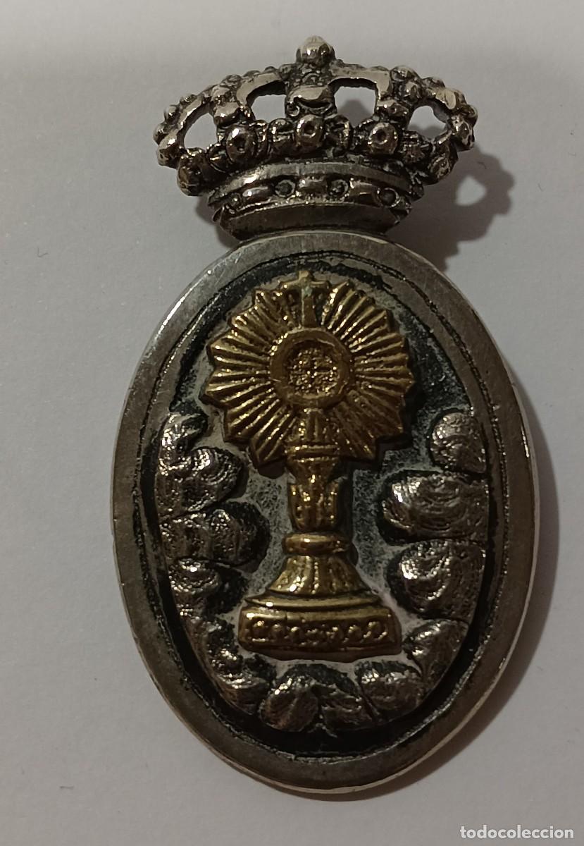 Antig&uuml;edades: MEDALLA DEL SANT&Iacute;SIMO SACRAMENTO - Foto 1