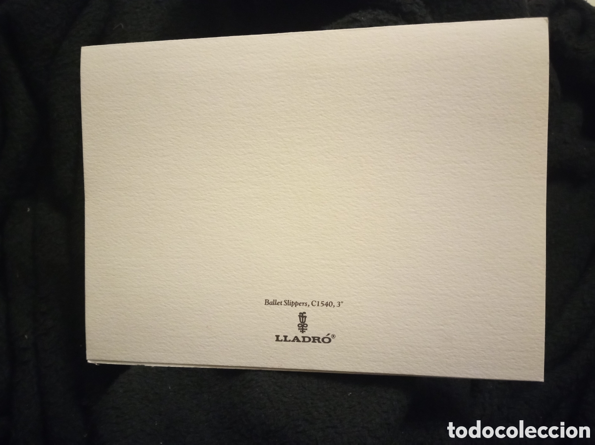Antig&uuml;edades: Tarjeta, Ballet Slippers, de Lladro - Foto 3