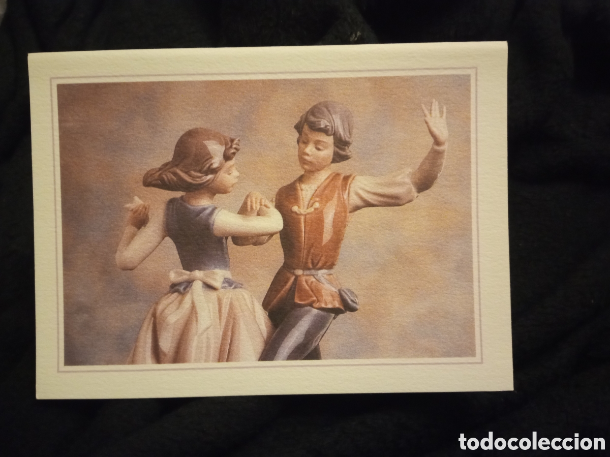 Antig&uuml;edades: Tarjeta , Dancing the Polka de Lladro - Foto 2