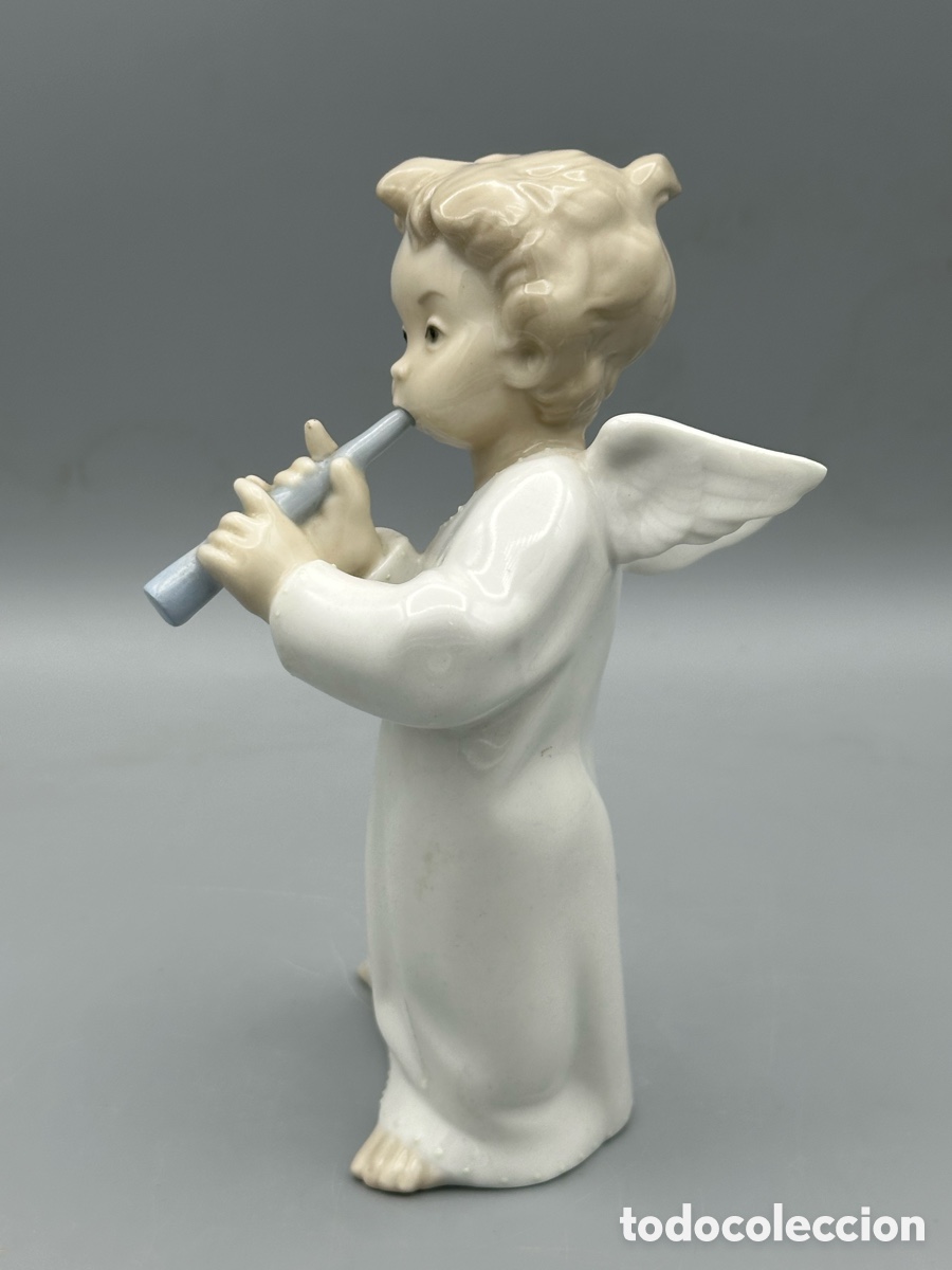 Antig&uuml;edades: REF: 01004540 &ldquo;&Aacute;NGEL FLAUTISTA&rdquo; LLADR&Oacute; - Foto 5