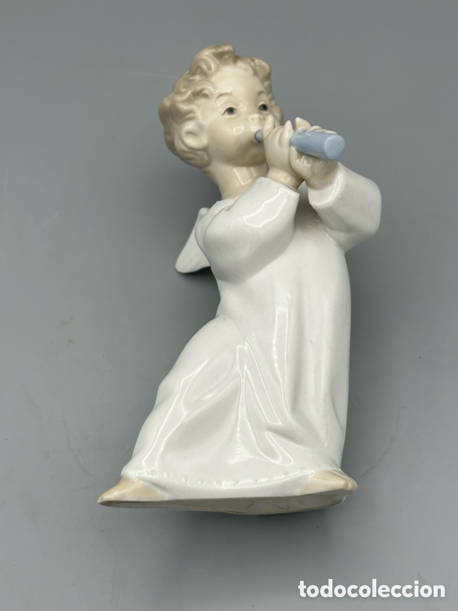 Antig&uuml;edades: REF: 01004540 &ldquo;&Aacute;NGEL FLAUTISTA&rdquo; LLADR&Oacute; - Foto 6