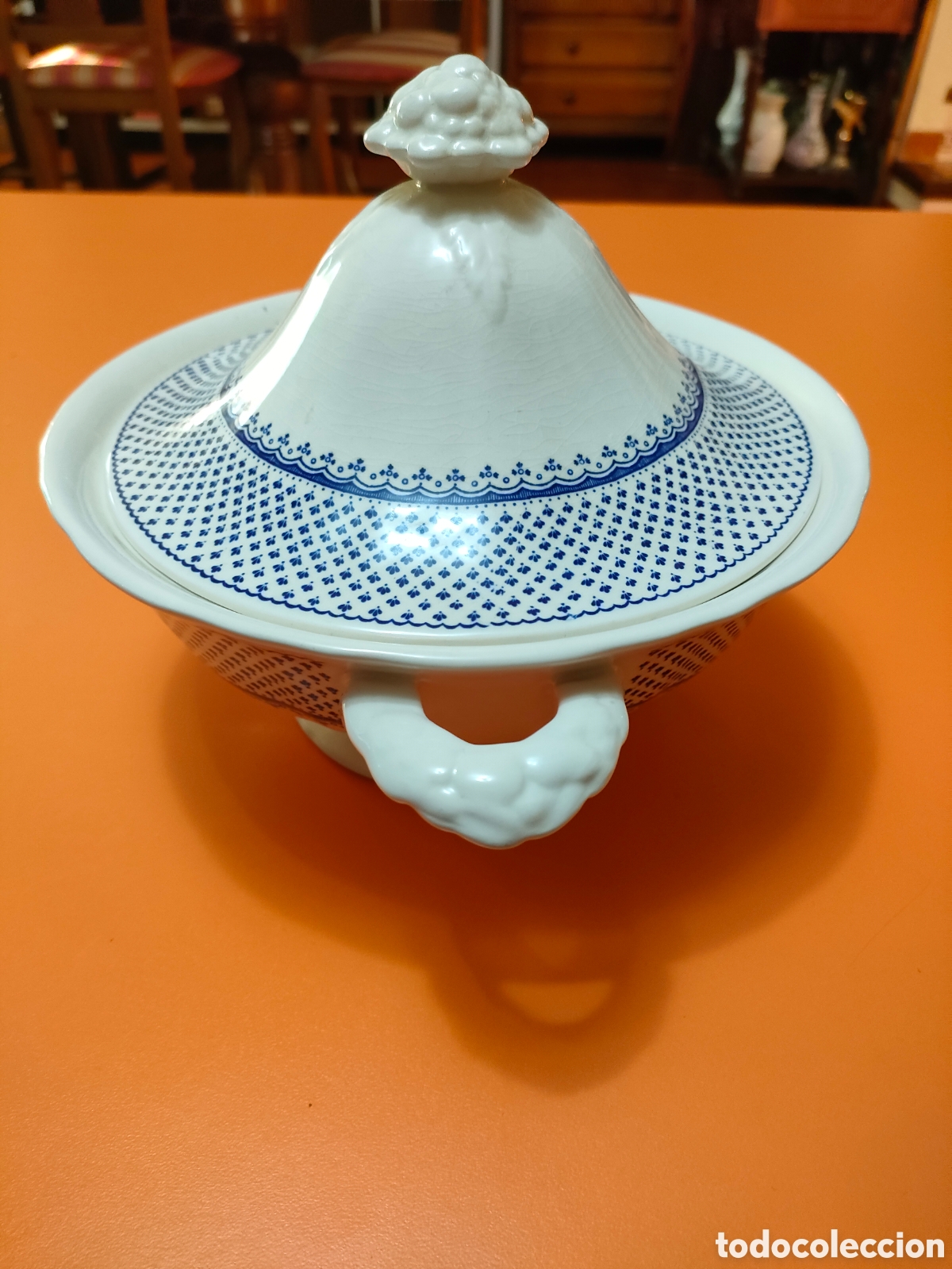 Antig&uuml;edades: Legumbrera Masons estilo Louise - Foto 2